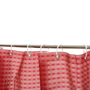 Bathroom Curtain Custom Size Solid Shower Curtain