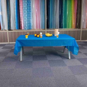 Birthday Party Supplies PEVA table cover Colorful Plastic Table cloth