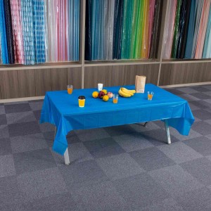 Birthday Party Supplies PEVA table cover Colorful Plastic Table cloth