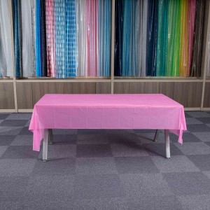 Custom Size PEVA Table Cloth for Home Decoration Table Cover