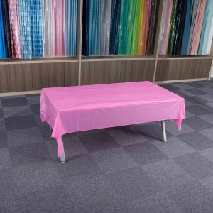 Custom Size PEVA Table Cloth for Home Decoration Table Cover