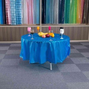 Customized Table Cloth Decorative Cover for Wedding Party Events