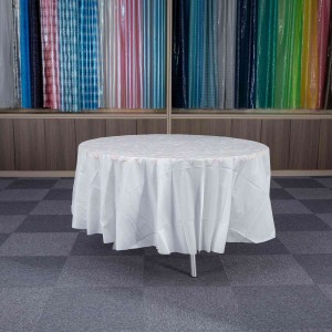 Durable Tear and Stain Resistance No Cleaning Plastic Tablecloth