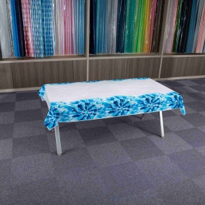 Hot Selling custom printing good quality PEVA tablecloths