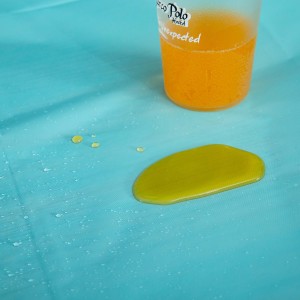 Solid Color Disposable Plastic PEVA Rectangle Table Cover