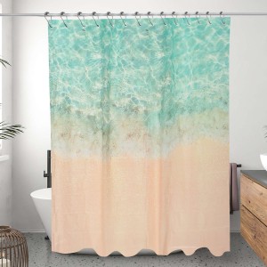 Water Proof Fashion Colored Shower Curtains