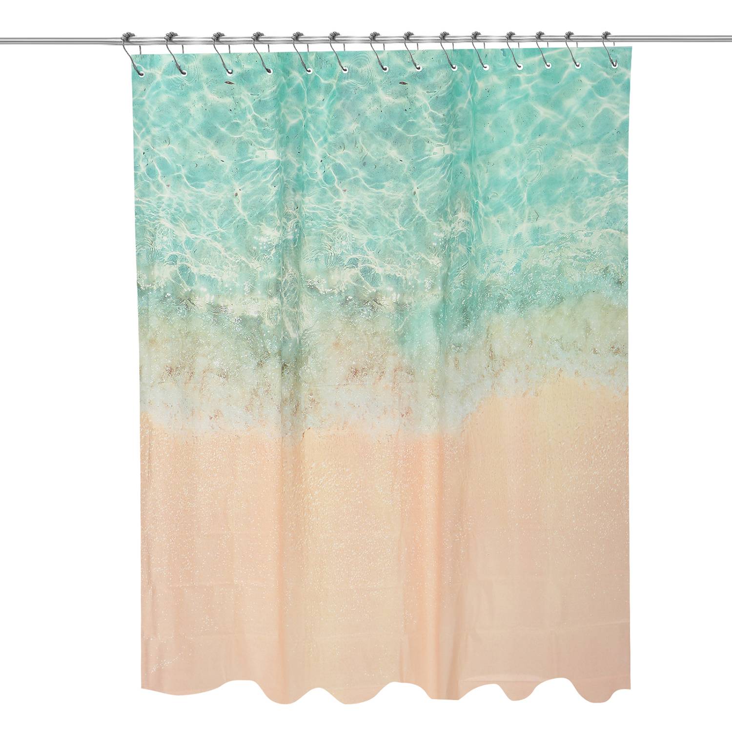 Water Proof Fashion Colored Shower Curtains