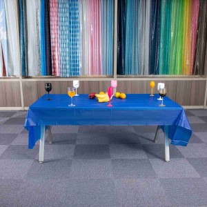 Degradable PEVA Table Cloth for Party Wedding Daily Use