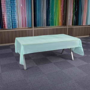 Solid color table cloths for events